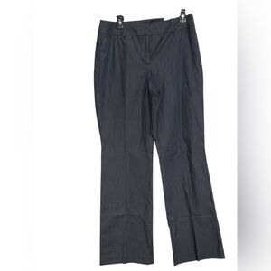 Ann Taylor Women's Curvy Fit Blue Dress Pants‎ Size 10 Business Straight Leg